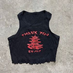 Y2k Crop Top 🥢✨